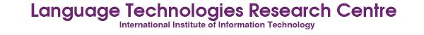 Language Technologies
Research Centre